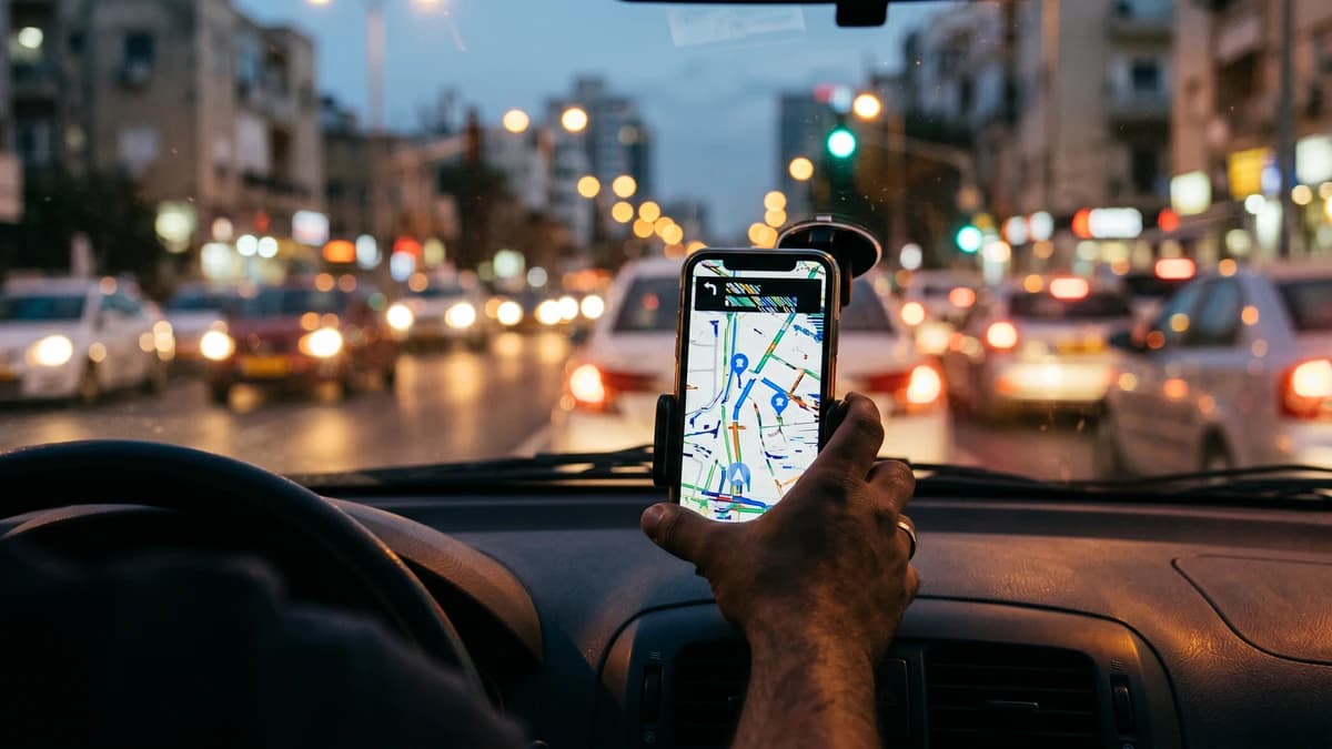 כש-Waze בטוח שאתם בביירות: המלחמה השקטה על ה-GPS מעל ישראל