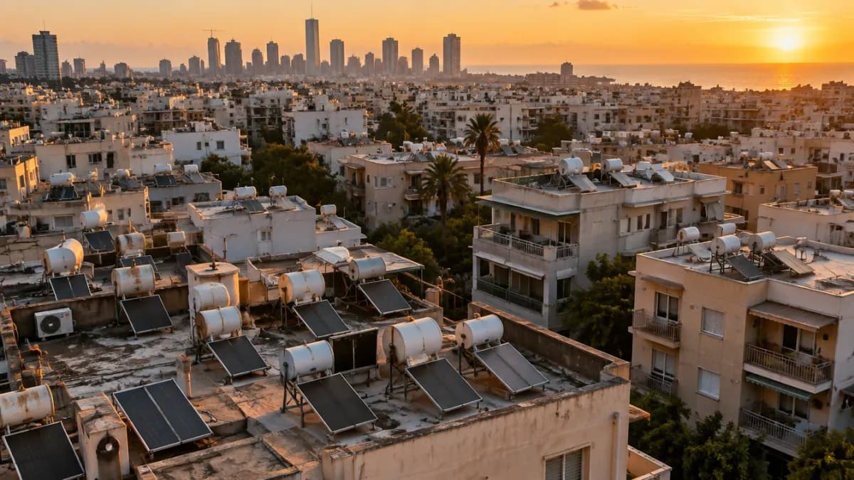 סוף עידן דוד השמש: למה משרד האנרגיה רוצה לרדת מהגג הכי ישראלי שיש