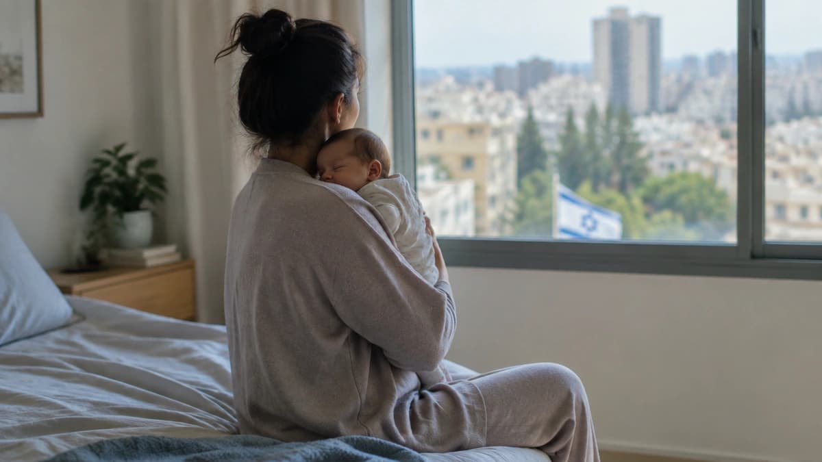 דיכאון לאחר לידה בישראל: המדינה בודקת כל יולדת, אז למה כל כך רבות נשארות בלי טיפול?